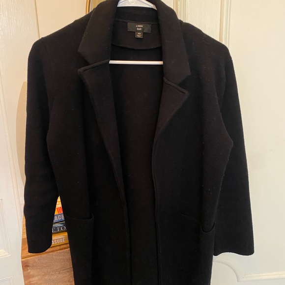 J. Crew Sweaters - J. Crew Eloise Sweater Blazer (black, XS)